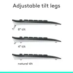 Logitech MK540 Full-Size Wireless Keyboard & Mouse for PC – Black