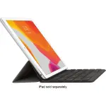 Apple - Geek Squad Certified Refurbished Smart Keyboard for iPad (7th and 8th Gen), iPad Air (3rd Gen) and 10.5-inch iPad Pro - Black