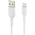 Belkin - BoostCharge USB-C Cable 3.3ft, USB-C to USB-A Cable - White (CAB001bt1MWH)