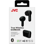 JVC True Wireless Headphones (Earbud Style) – Black