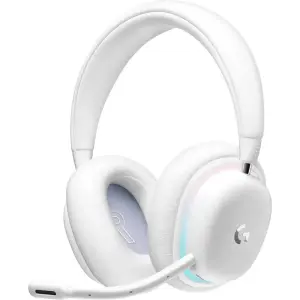 Logitech - G735 Aurora Collection Wireless Gaming Headset for PC, Mobile - White Mist (981-001082)