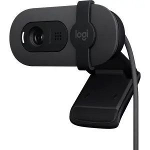 Logitech Brio 100 1080p Webcam for Meetings & Streaming – Graphite