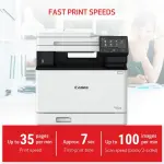 Canon - imageCLASS MF753Cdw Wireless Color All-In-One Laser Printer - White (5455C010)
