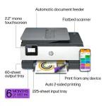 HP OfficeJet 8015e Wireless All-in-One Printer - White