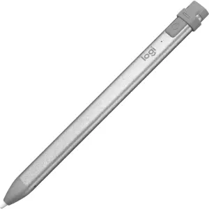 Logitech - Crayon Digital Pencil for All Apple iPads - Mid Gray (914-000051)