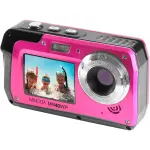 Minolta - MN40WP 48.0 Megapixel Waterproof Digital Camera Pink