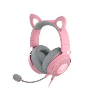 Razer - Kraken Kitty Edition V2 Pro Wired Gaming Headset - Quartz Pink (RZ04-04510200-R3U1)