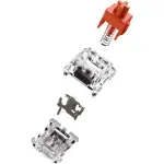 Glorious - Lubed Mechanical Keyboard 3-pin Hot Swappable Switches (110x) - Linear - Fox (GLO-KB-ACC-SWT-FOX-LUBED-110)