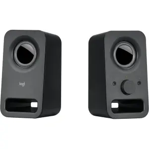 Logitech Z150 2.0 Multimedia Speakers (2-Pack) – Black