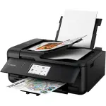 Canon - PIXMA TR8620a All-In-One Inkjet Wireless Printer with Fax - Black (4451C032)