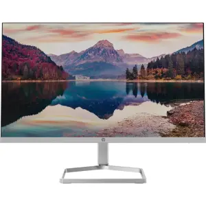 HP 21.5" FHD FreeSync Monitor – Silver & Black