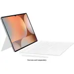 Samsung Galaxy Tab S10 Ultra/S9 Ultra Book Cover Keyboard - White