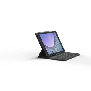 ZAGG - Messenger Folio 2 Keyboard & Case for Apple iPad 10.2" and iPad Air 10.5" - Charcoal (103006575)