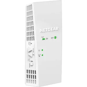 NETGEAR - AC1750 Dual-Band Wi-Fi Range Extender - White (EX6250-100NAS)