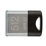 PNY - 512GB Elite-X Fit USB 3.1 Flash Drive - 200MB/s Speed - Black