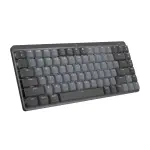 Logitech - MX Mechanical Mini Compact Wireless Mechanical Tactile Switch Keyboard for Windows/macOS - Graphite (920-010550)