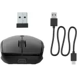 JLab Go Charge Wireless Scroll Mouse - Black