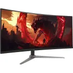 Acer Nitro 34" Curved QHD 180Hz 1ms FreeSync Gaming Monitor – Black
