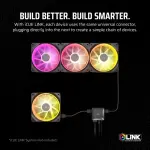 CORSAIR - CUE LINK LX120 RGB Starter Kit (3-pack) - Black (CO-9051026-WW)