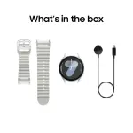 Samsung - Galaxy Watch7 Aluminum Smartwatch 44mm BT - Silver (SM-L310NZSAXAA)