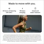 Google Pixel Buds Pro 2 Noise-Canceling Earbuds – Porcelain