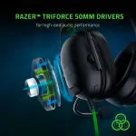 Razer BlackShark V2 X Wired Headset for PC & Consoles – Black