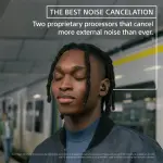 Sony WF-1000XM5 Noise-Canceling Earbuds – Silver