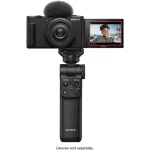 Sony ZV-1F Vlog Camera for Content Creators – Black