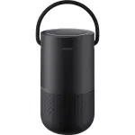 Bose - Portable Smart Speaker with built-in WiFi, Bluetooth, Google Assistant and Alexa Voice Control - Triple Black (829393-1100)
