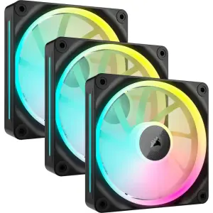 CORSAIR - CUE LINK LX120 RGB Starter Kit (3-pack) - Black (CO-9051026-WW)