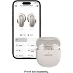 Bose QuietComfort Ultra Noise-Canceling Earbuds – White Smoke