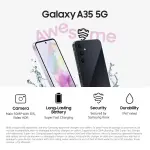 Samsung - Galaxy A35 5G 128GB (Unlocked) - Awesome Navy (SM-A356UZKAXAA)