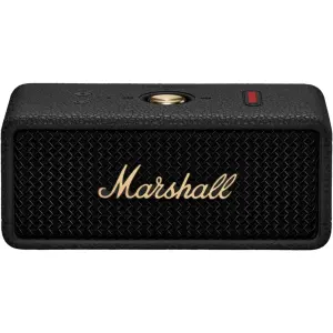 Marshall - Emberton III Portable Bluetooth Speaker - Black/Brass (1006884)