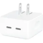 Apple 35W Dual USB-C Compact Power Adapter - White