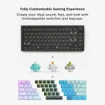 Glorious - GMMK PRO Prebuilt 75% Wired Mechanical Keyboard - Black (GLO-GMMK-P75-FOX-B)