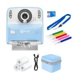 Contixo KC2 Kids Instant Print Camera (12MP, 1080P, 2.4" Screen) – Blue