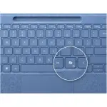 Microsoft - Surface Slim Pen (2nd Edition) and Pro Flex Keyboard for Pro (11th Edition) - Sapphire (8YU-00024)