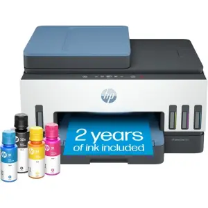 HP Smart Tank 7602 Wireless All-in-One Supertank Printer – Dark Surf Blue