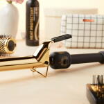 Black/Gold - Hot Tools Signature Series Gold Curling Iron/Wand, 1