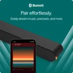 VIZIO - 2.0 Soundbar w/ Dolby Atmos, DTS:X - Black (SV200M-0805)