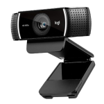 Logitech HD C922 Pro Webcam - Black
