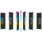 CORSAIR VENGEANCE RGB 32GB (2x16GB) DDR5 6000MHz Desktop RAM – Black