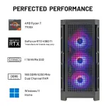Skytech Gaming - BLAZE 4 Gaming Desktop PC – AMD Ryzen 7 7700X - Black (ST-BLAZE4-1180-B-BU)