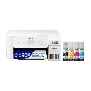 Epson EcoTank ET-2800 Wireless All-in-One Supertank Printer – White