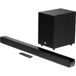 JBL - Cinema SB170 2.1 Channel Soundbar with Wireless Subwoofer - Black (JBLSB170BLKAM)