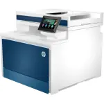 HP LaserJet Pro 4301fdn Color All-in-One Laser Printer (White/Blue)