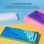 Glorious - GMMK PRO Prebuilt 75% Wired Mechanical Keyboard - Black (GLO-GMMK-P75-FOX-B)