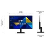 Samsung - 27" S3 (S30GD) IPS LED FHD 100Hz Monitor (HDMI, D-sub) - Black
