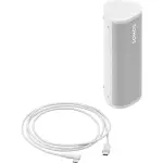 Sonos - Roam 2 Portable Smart Speaker with Waterproof and Dustproof Design (Each) - White (ROAM2US10