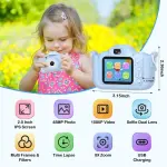Contixo KC3 Kids 1080P Selfie Camera with Games – Blue